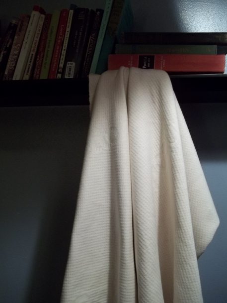 Double Knit GOTS Organic Cotton Fabric Hanging Books