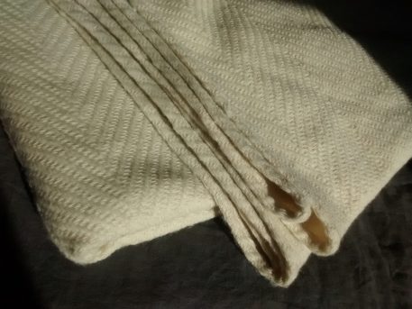 wool herringbone blanket