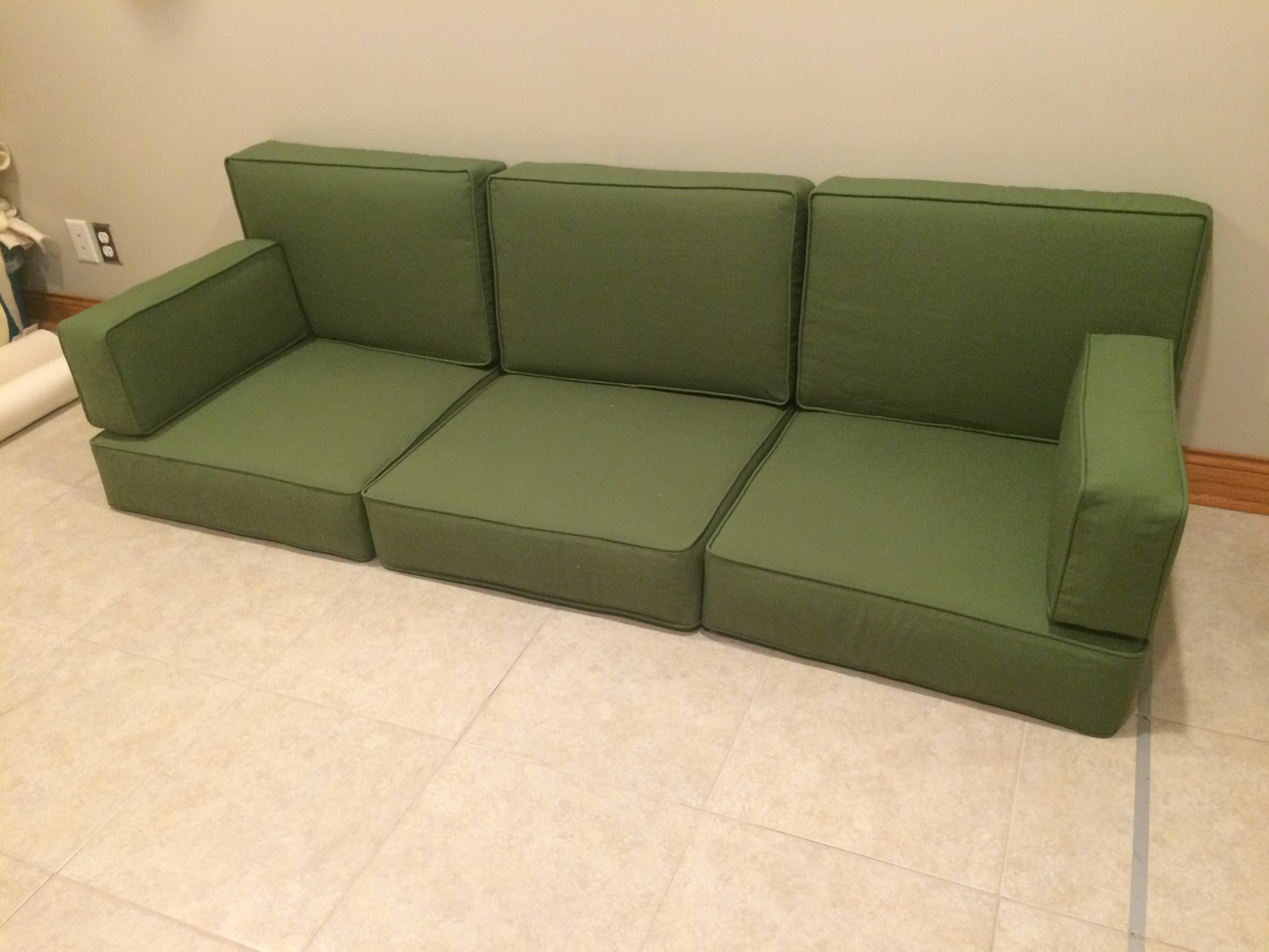 natural latex couch cushion